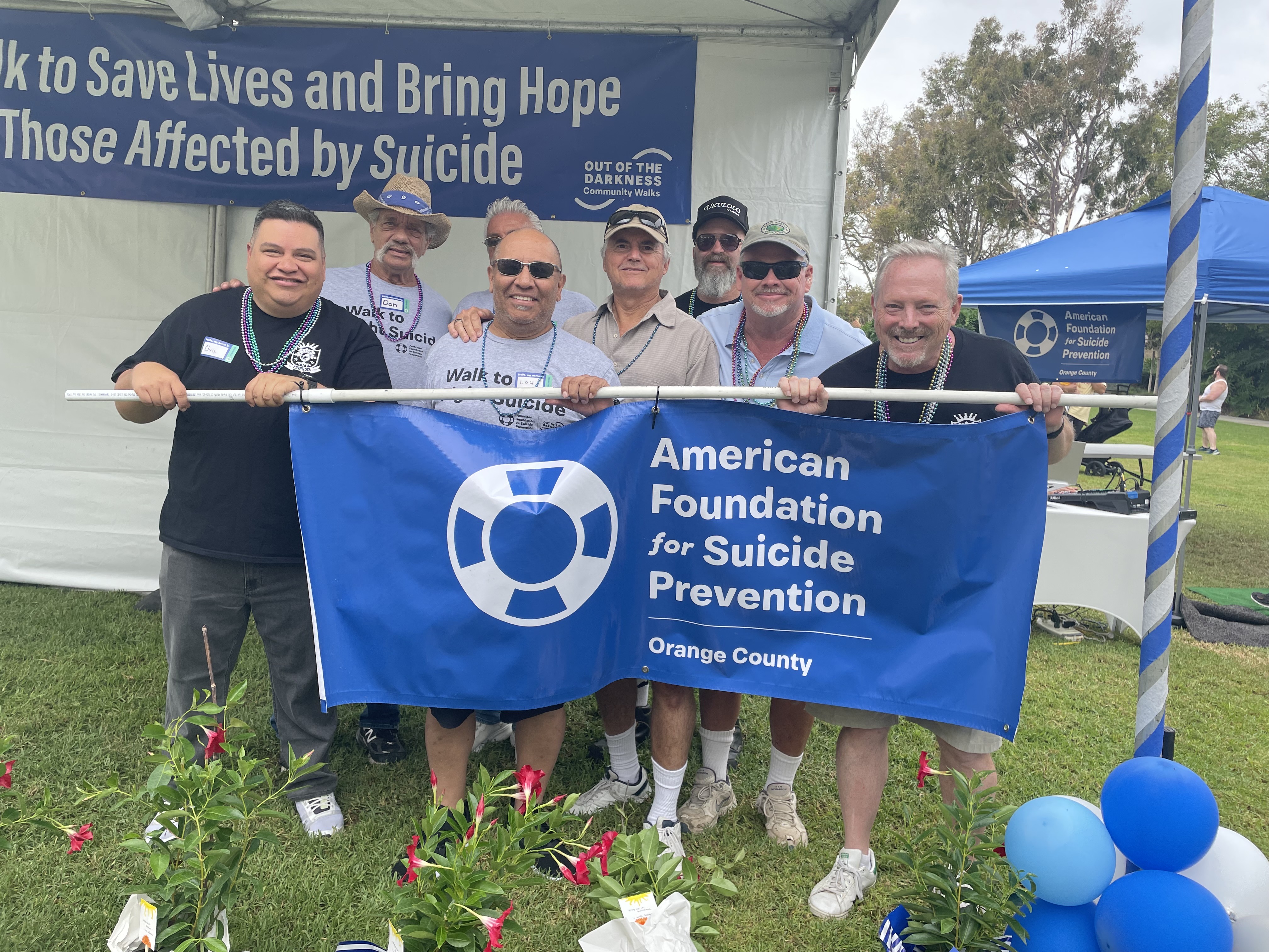 American Foundation for Suicide Prevention walk - Orange County